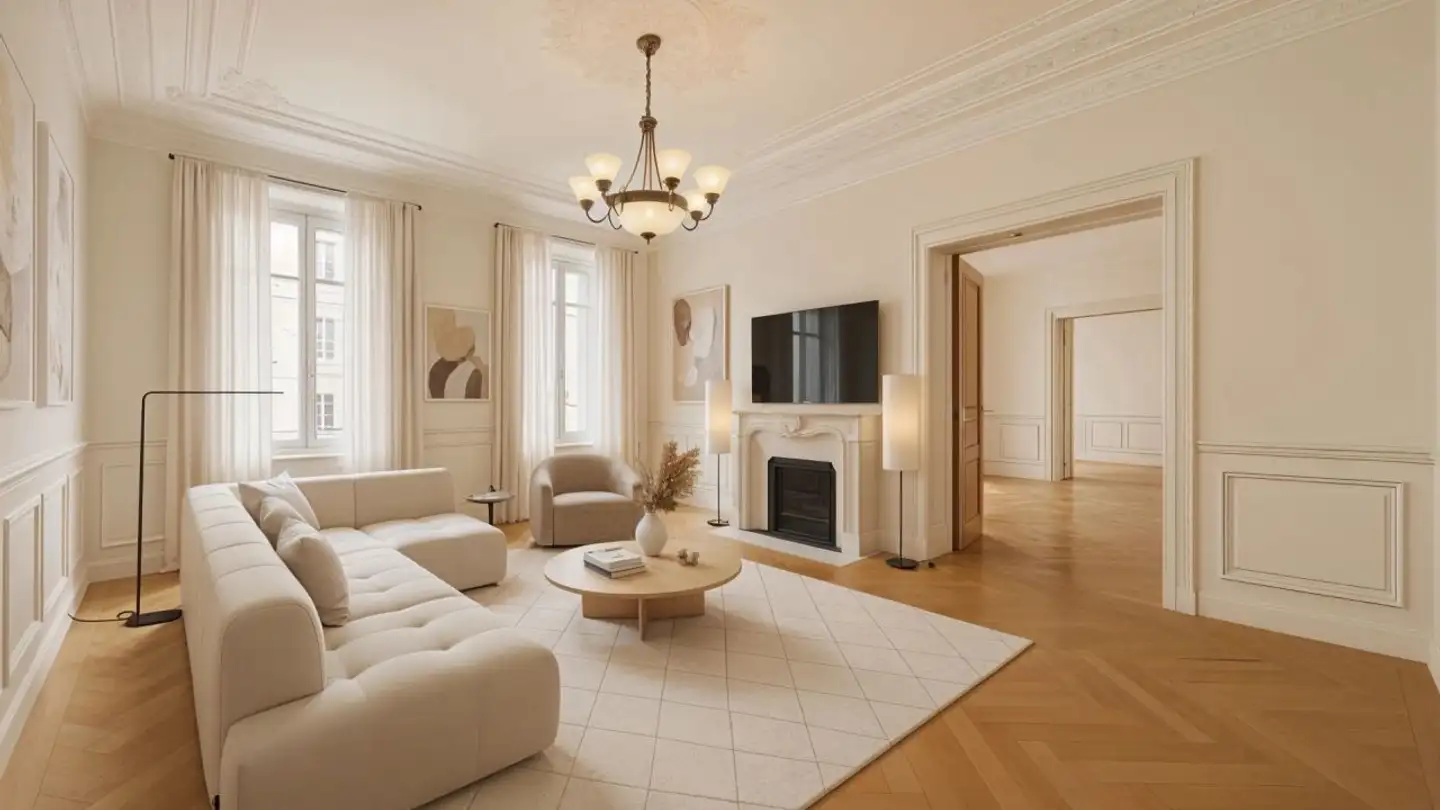 Appartement meublé à louer - 1223 Cologny