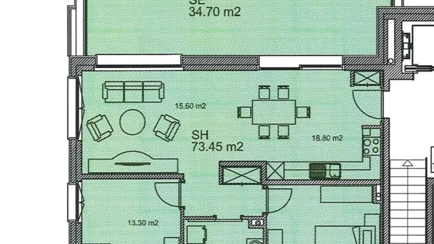 Appartamento in affitto - Chemin Sur Roche 8, 1040 Echallens - Photo 2