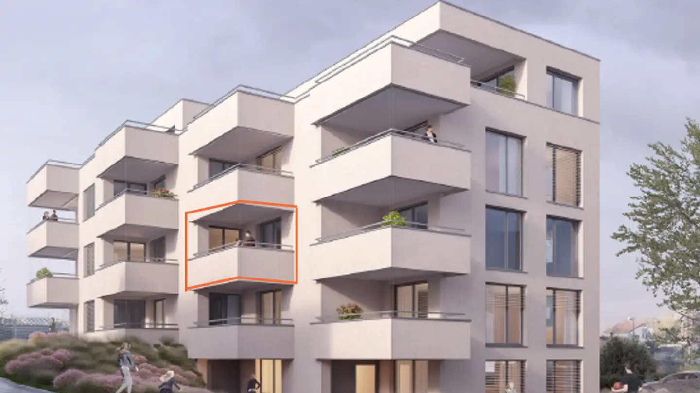 Appartamento in affitto - Oberer Haldenweg 4, 6343 Rotkreuz - Foto 2