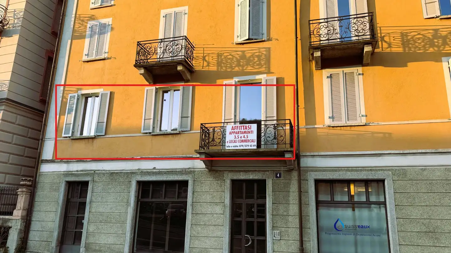 Apartment for rent - Via Giuseppe Motta 4, 6830 Chiasso