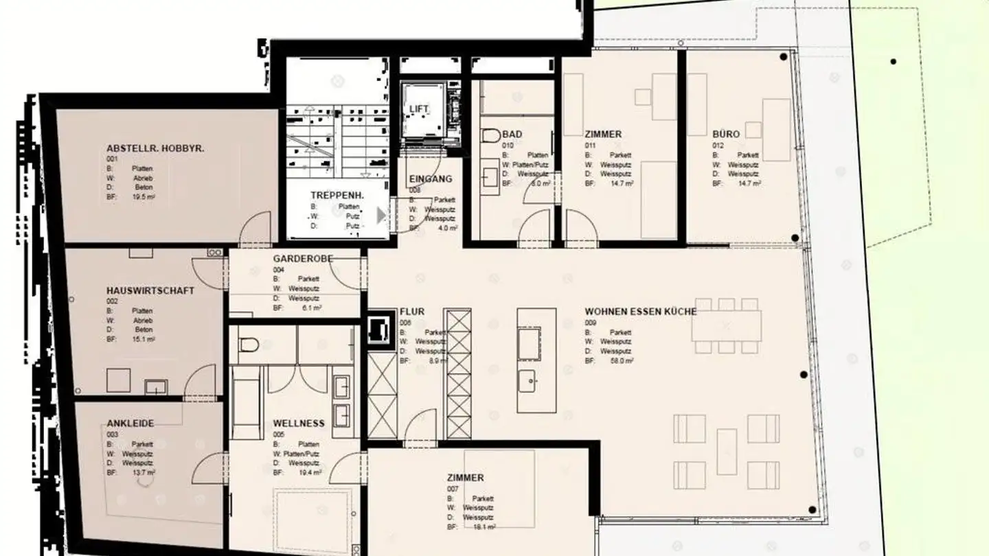 Wohnung mieten - Weinbergstrasse 35, 8802 Kilchberg ZH - Foto 2