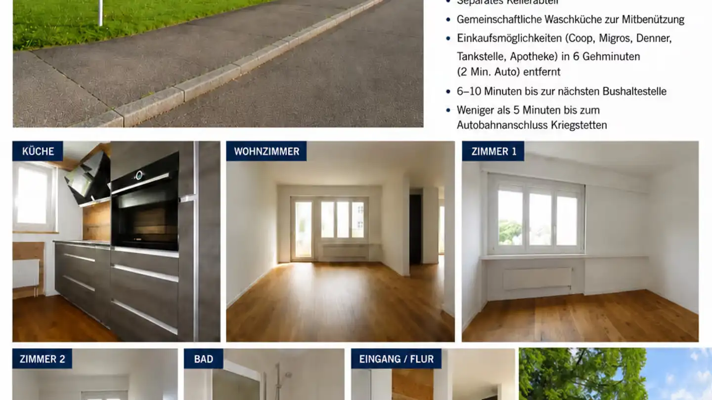 Apartment for rent - Sonnenfeldstrasse 30, 4563 Gerlafingen