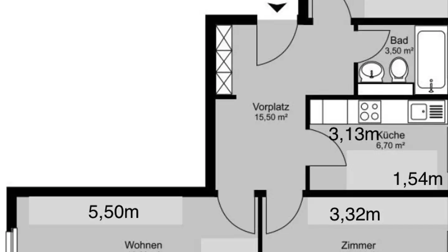 Chambre à louer - Im Walder 6, 8008 Zürich - Photo 2