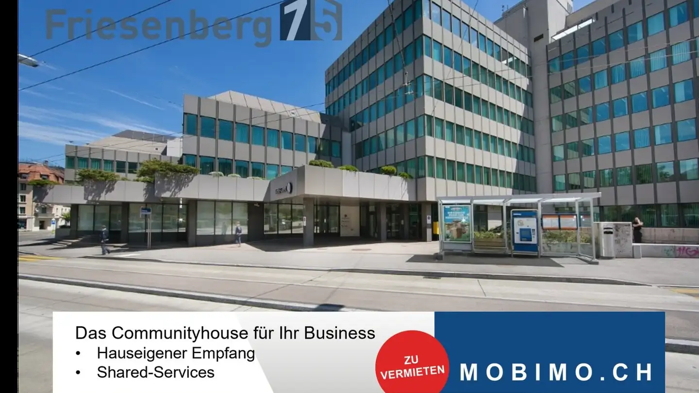 Bürofläche mieten - Friesenbergstrasse 75, 8055 Zürich