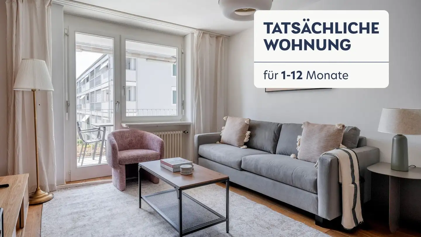 Möblierte Wohnung mieten - Im Grund 2, 8910 Affoltern am Albis