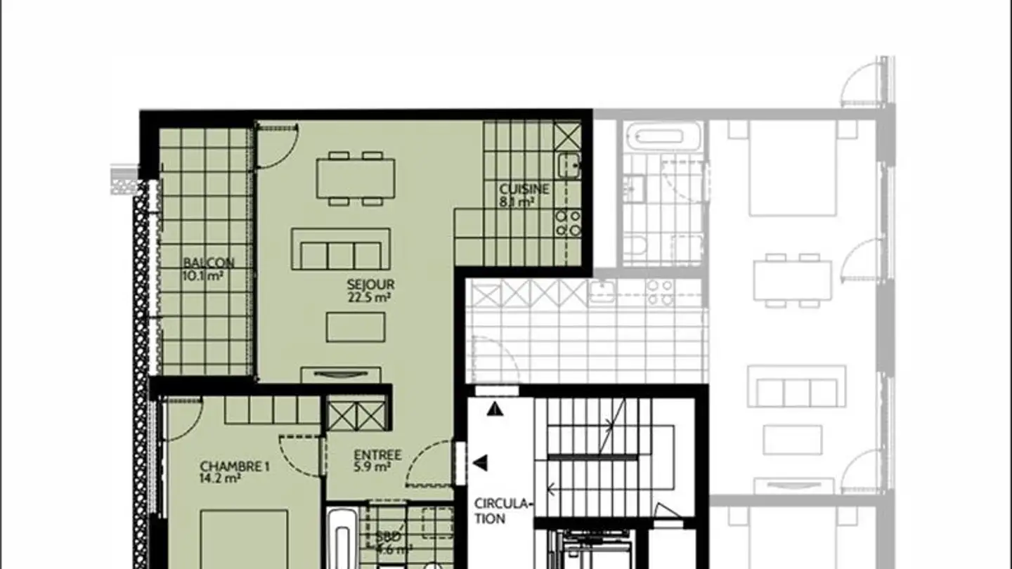 Appartamento in affitto - Rue De La Verrerie 4, 1870 Monthey - Foto 2