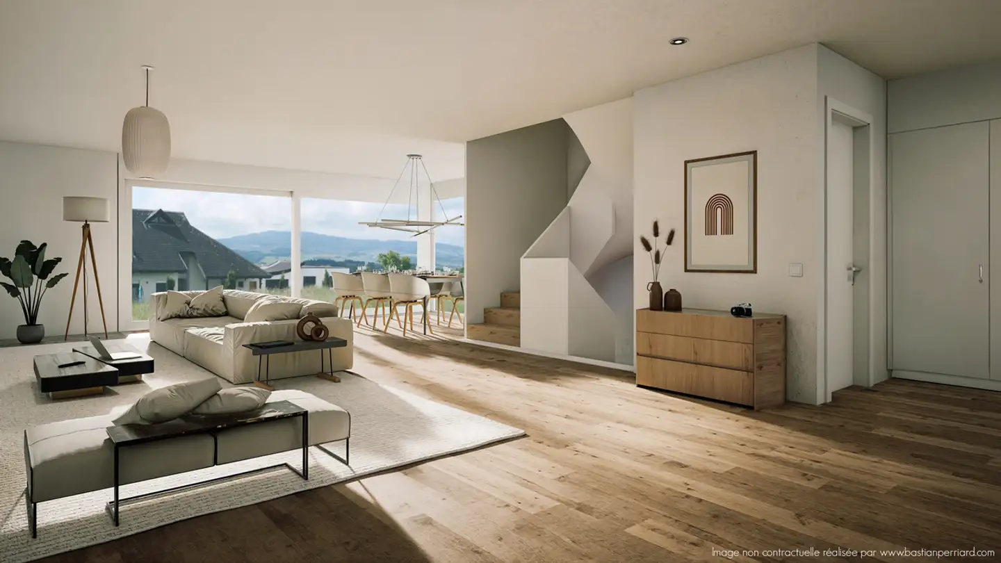 Casa singola in vendita - Route Du Pérélon, 1740 Neyruz FR - Photo 4