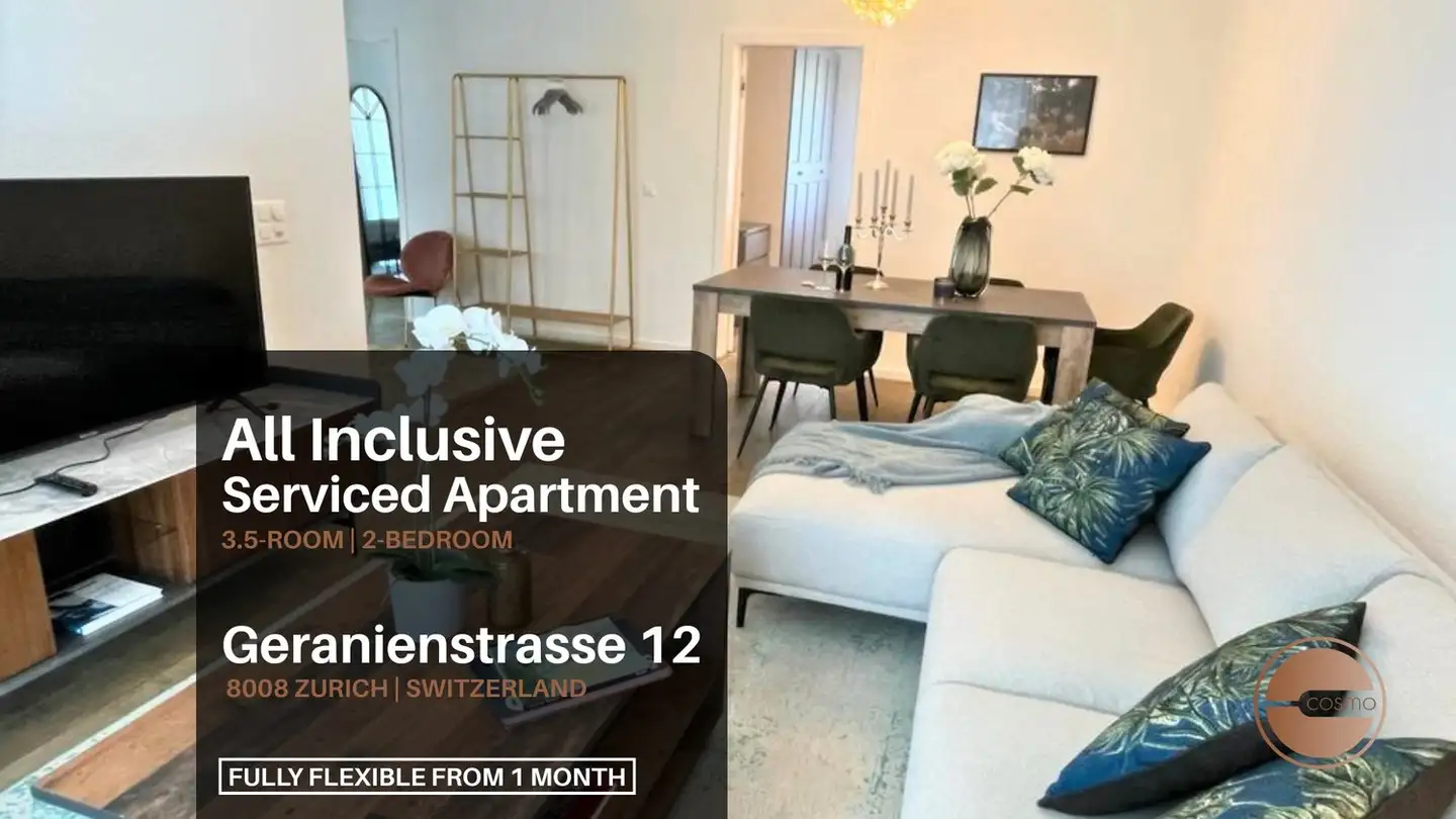 Appartamento in affitto - Geranienstrasse 12, 8008 Zürich