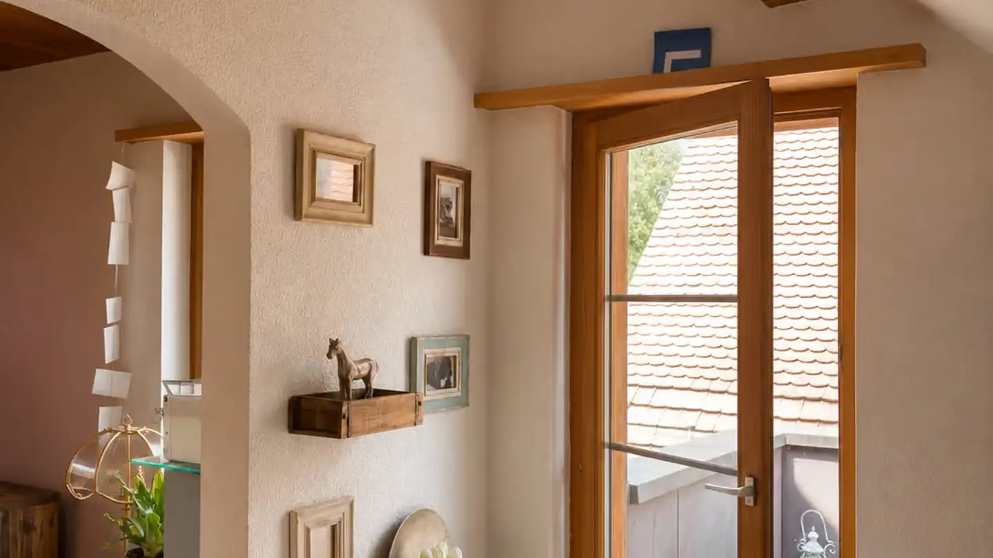 Attic flat for rent - Dorfstrasse 1, 8252 Schlatt TG - Photo 2