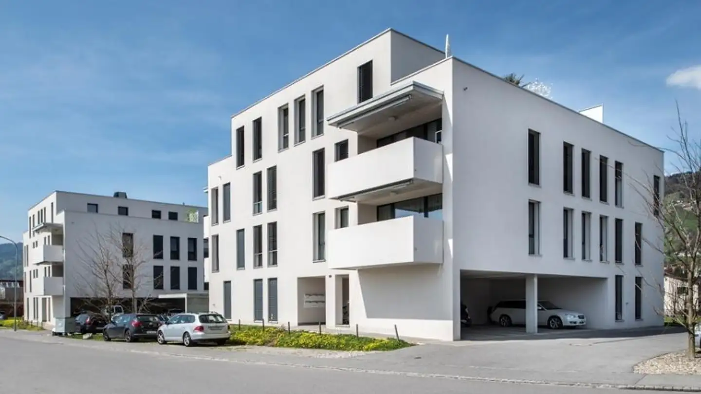 Place de parking extérieure à louer - Bahnstrasse 6, 9445 Rebstein