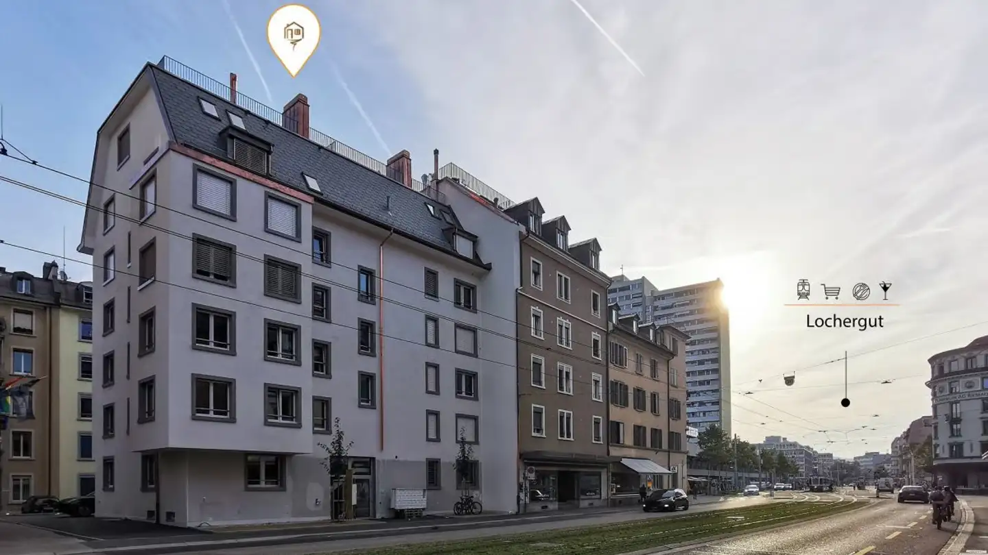 Appartement meublé à louer - Badenerstrasse 250, 8004 Zürich - Photo 2