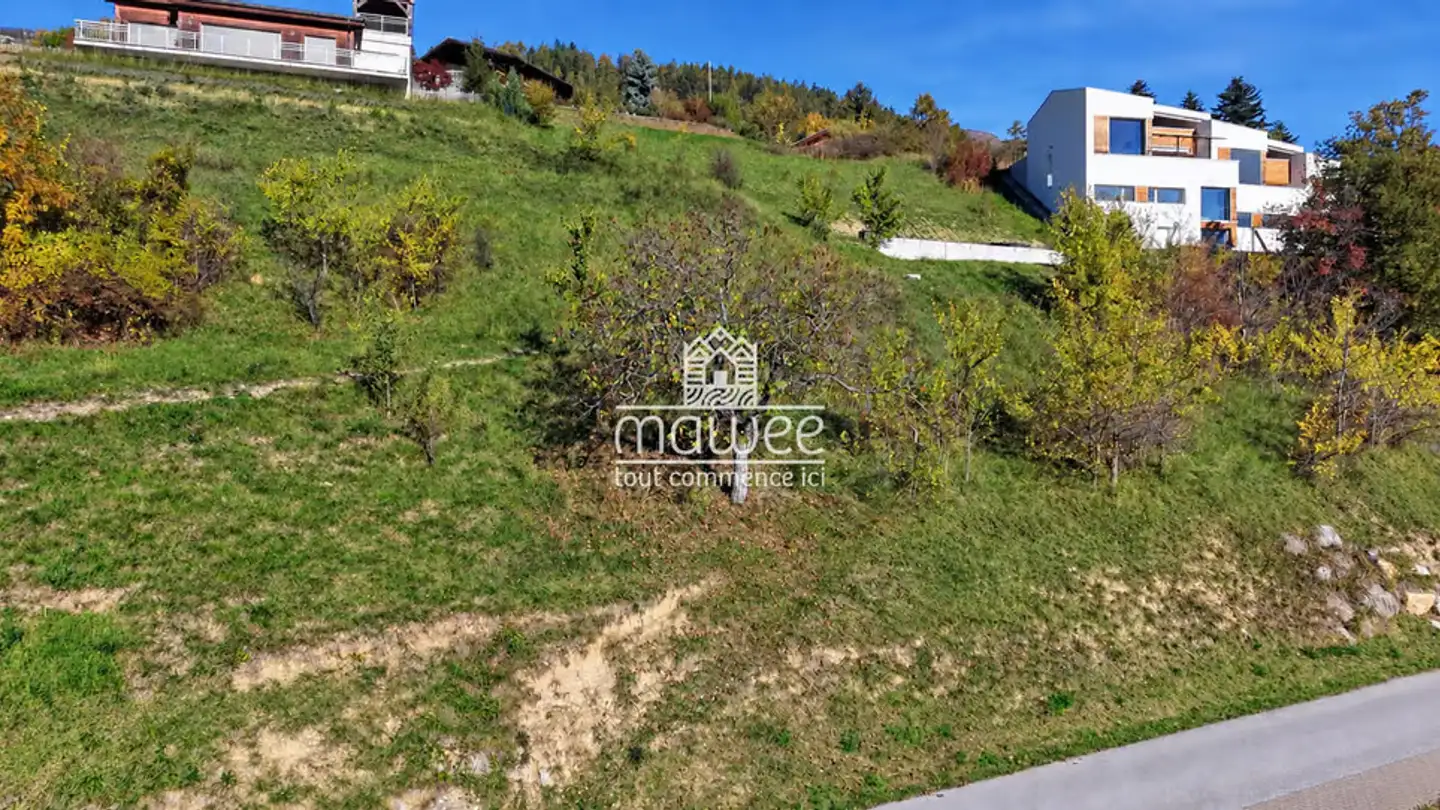 Constructible plot for sale - 1966 Fortunau (Ayent) - Photo 3