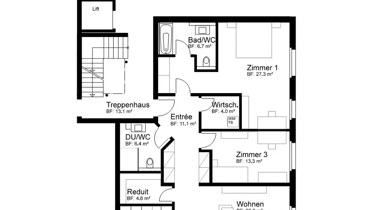 Apartment for rent - Aarauerstrasse 61a, 5018 Erlinsbach - Photo 2