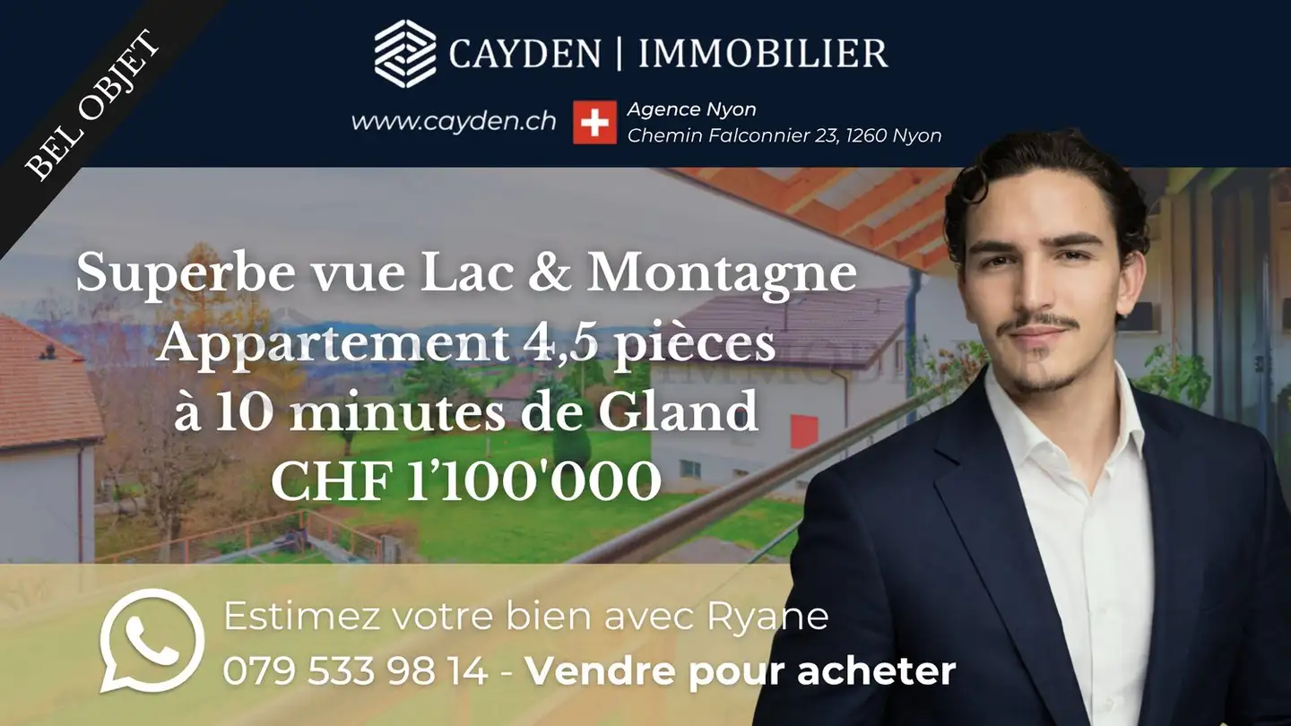 Wohnung kaufen - 1261 Le Vaud