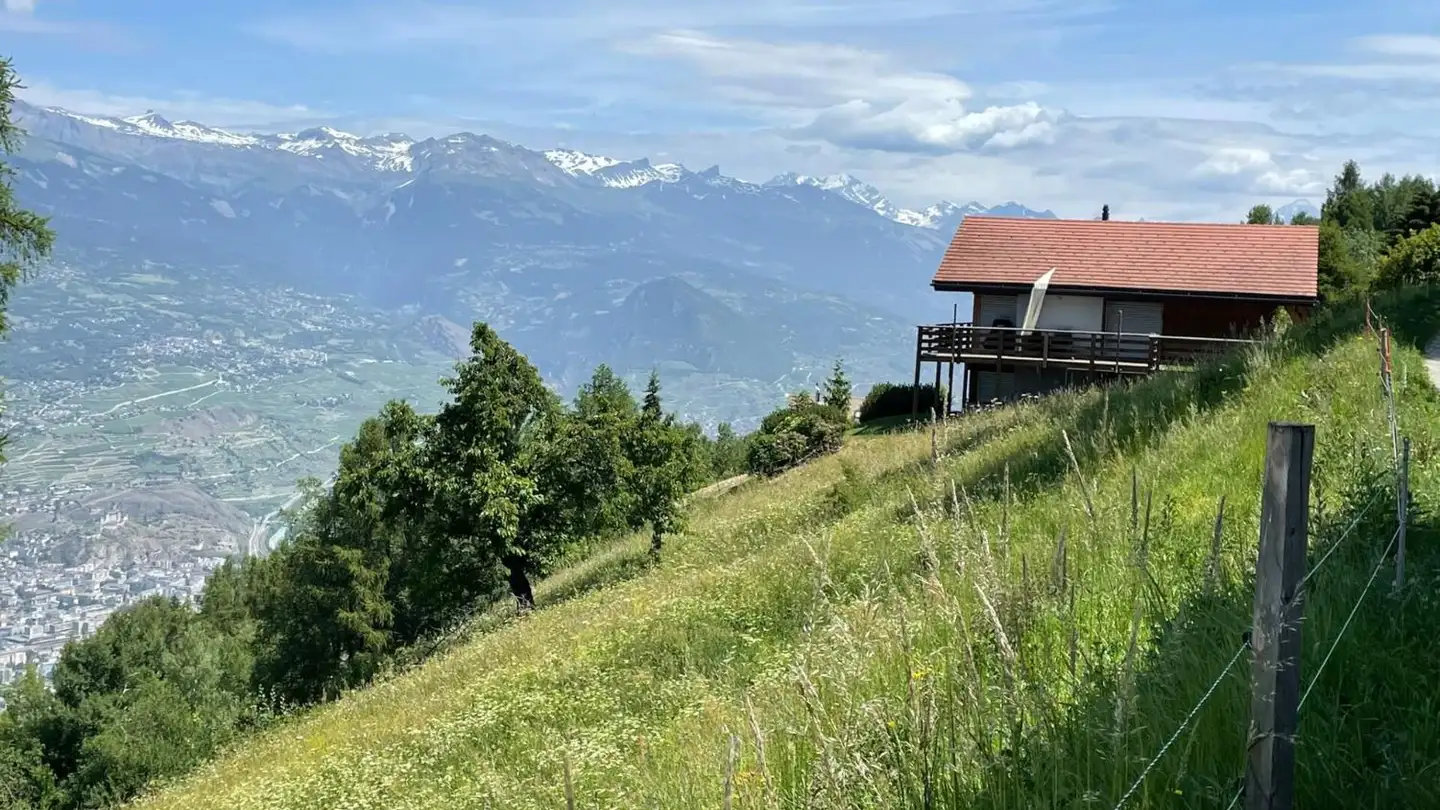 Terrain constructible à vendre - Route Des Grangettes, 1993 Veysonnaz