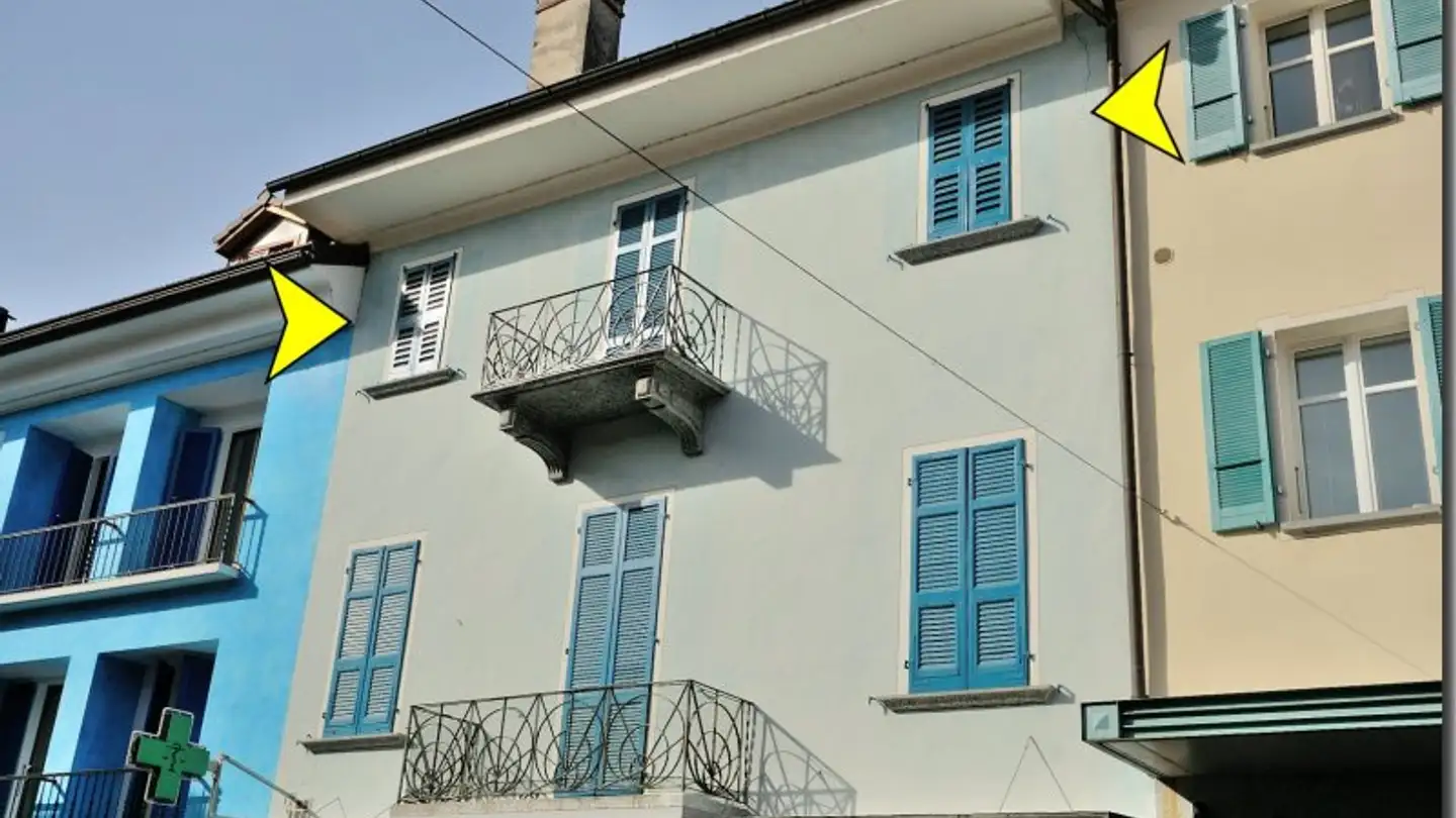 Dachgeschosswohnung mieten - Via Borgo 20, 6612 Ascona