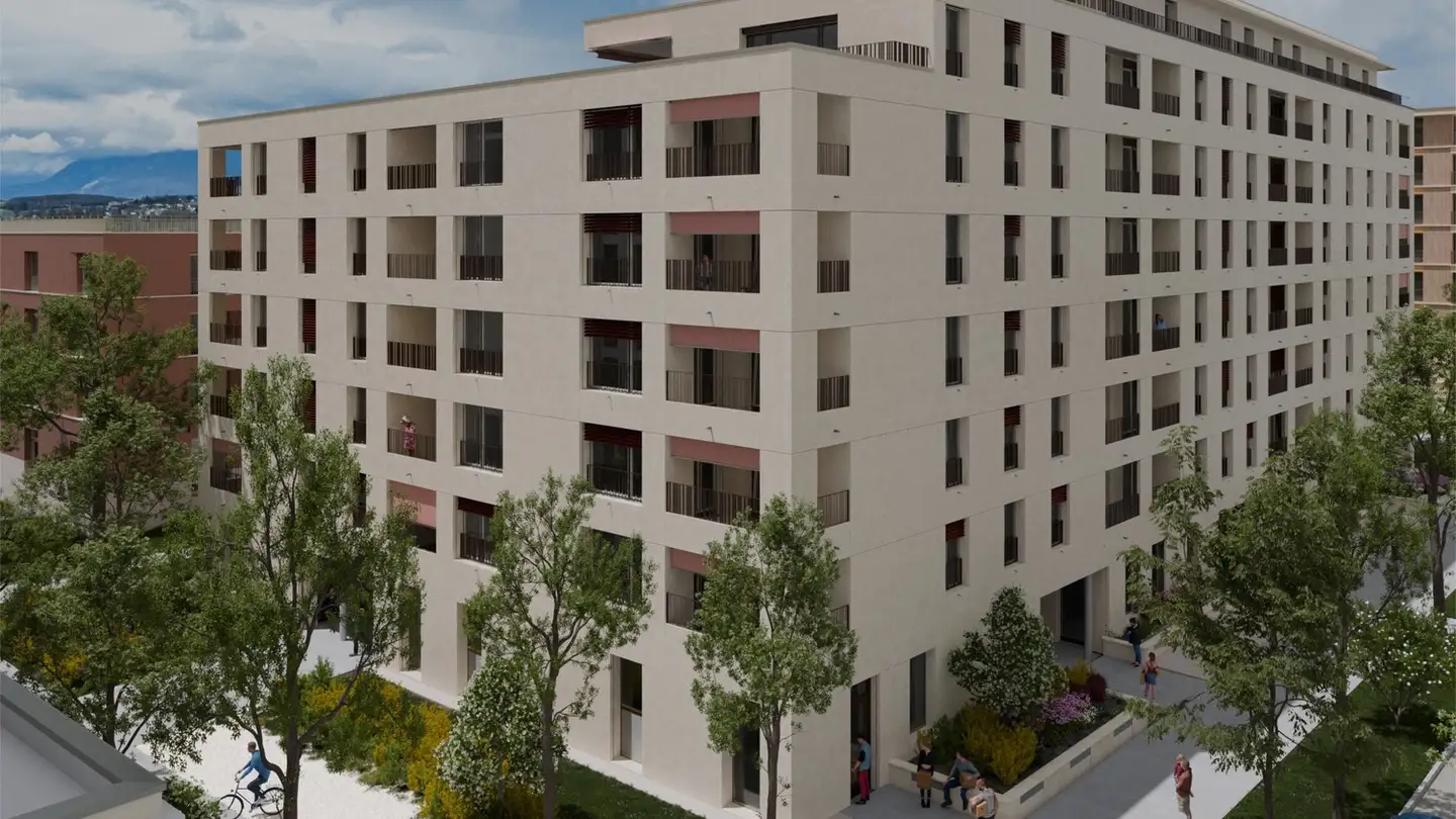 Wohnung mieten - Chemin Des Petites-Fontaines 5, 1228 Plan-les-Ouates - Foto 3