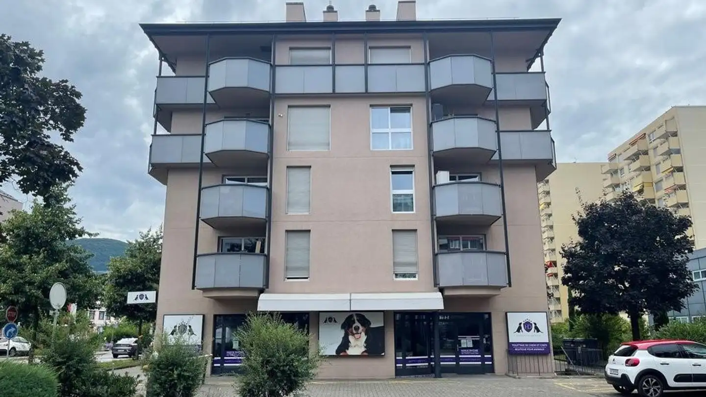 Tiefgaragenstellplatz mieten - Avenue Adrien- Jeandin 4, 1226 Thônex