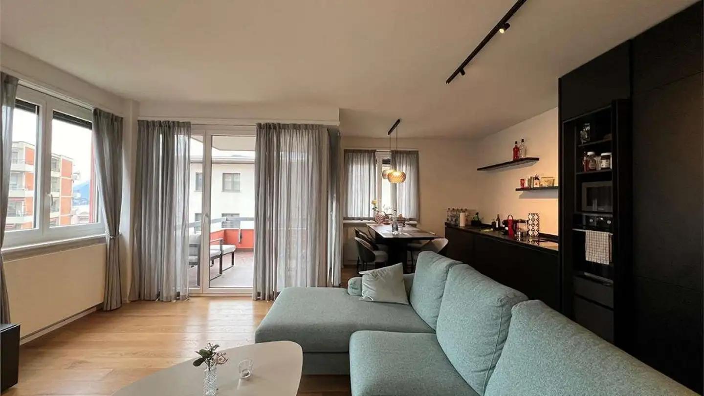 Appartement meublé à louer - Via Gaggini Da Bissone 7, 6900 Lugano - Photo 3
