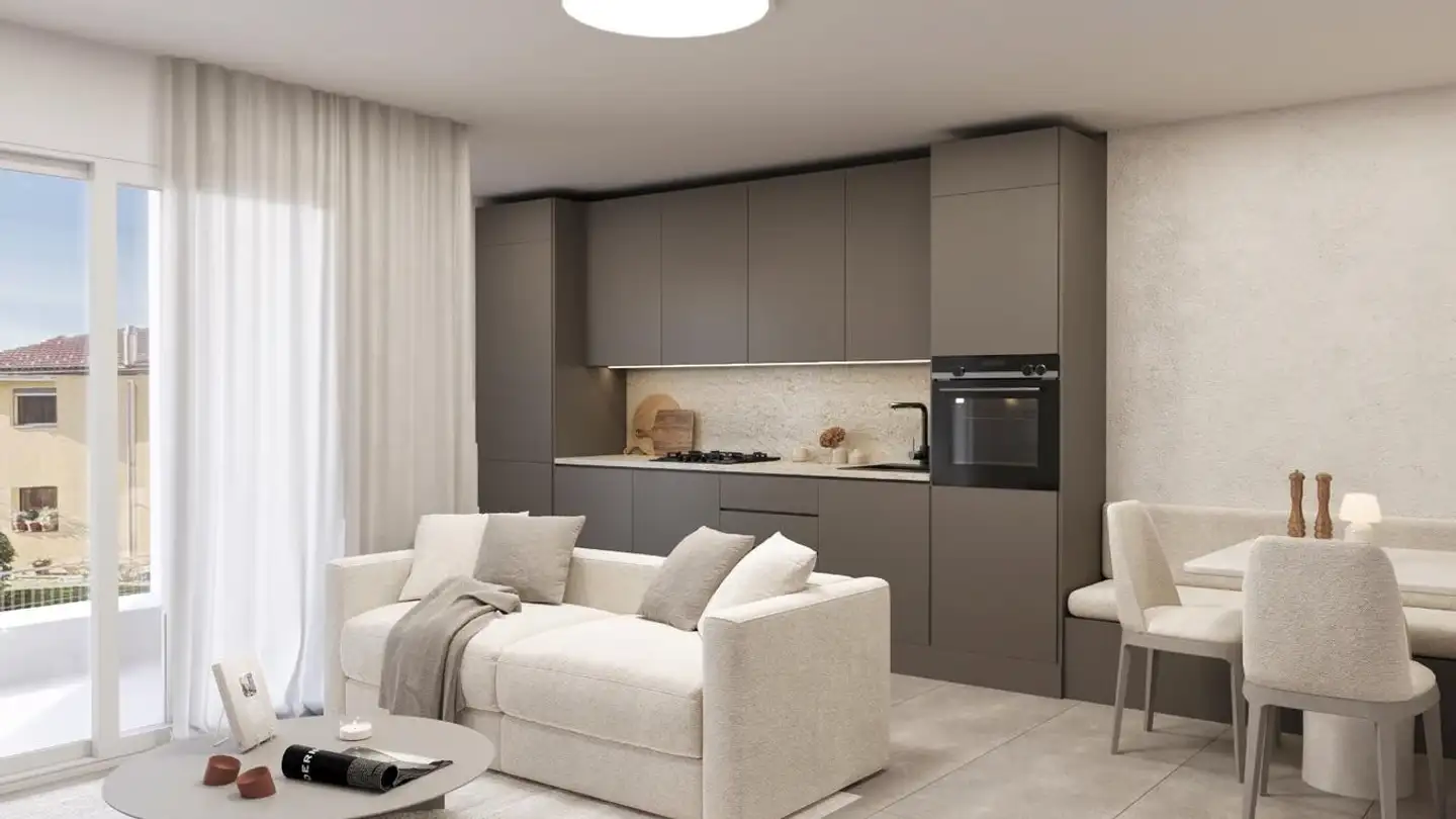 Appartement à louer - Ra Stráda Da Müralta 11, 6955 Cagiallo - Photo 4