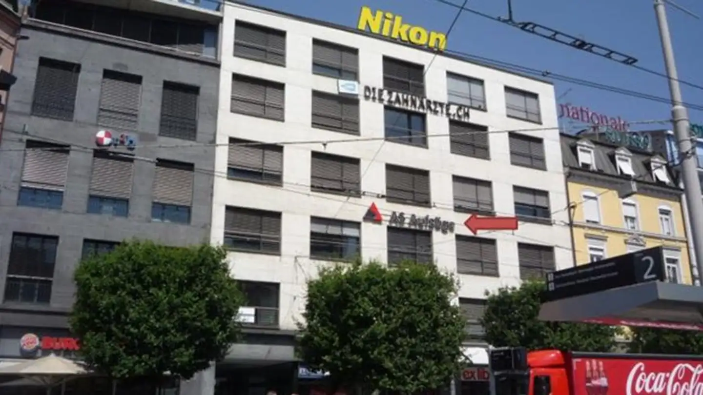 Advertising space for rent - Centralbahnplatz 12, 4051 Basel