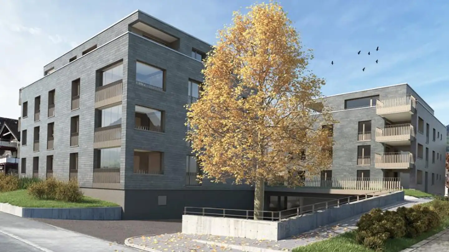 Tiefgaragenstellplatz mieten - Stanserstrasse 38, 6374 Buochs