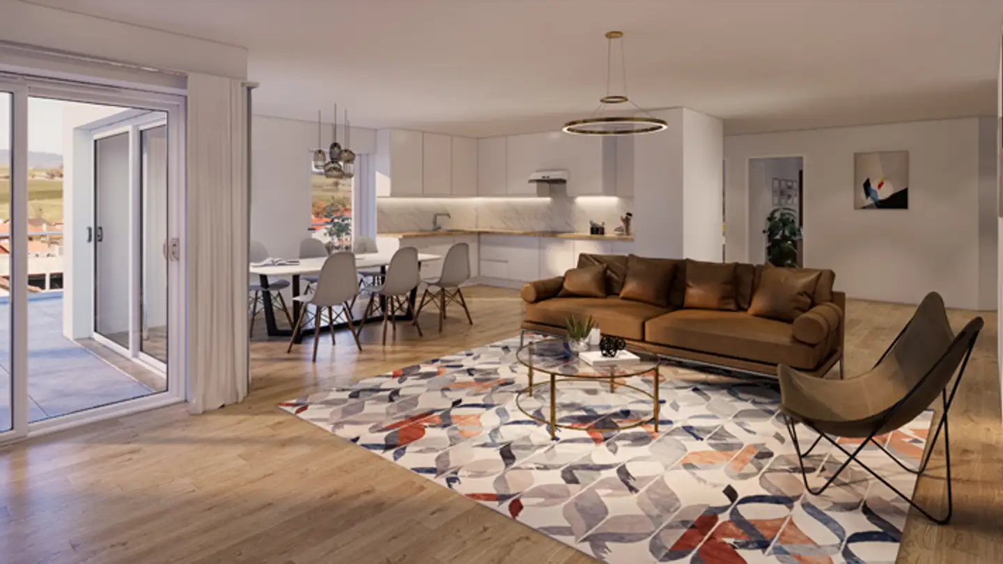 Penthouse kaufen - Rue Briscol 1, 2853 Courfaivre - Foto 2