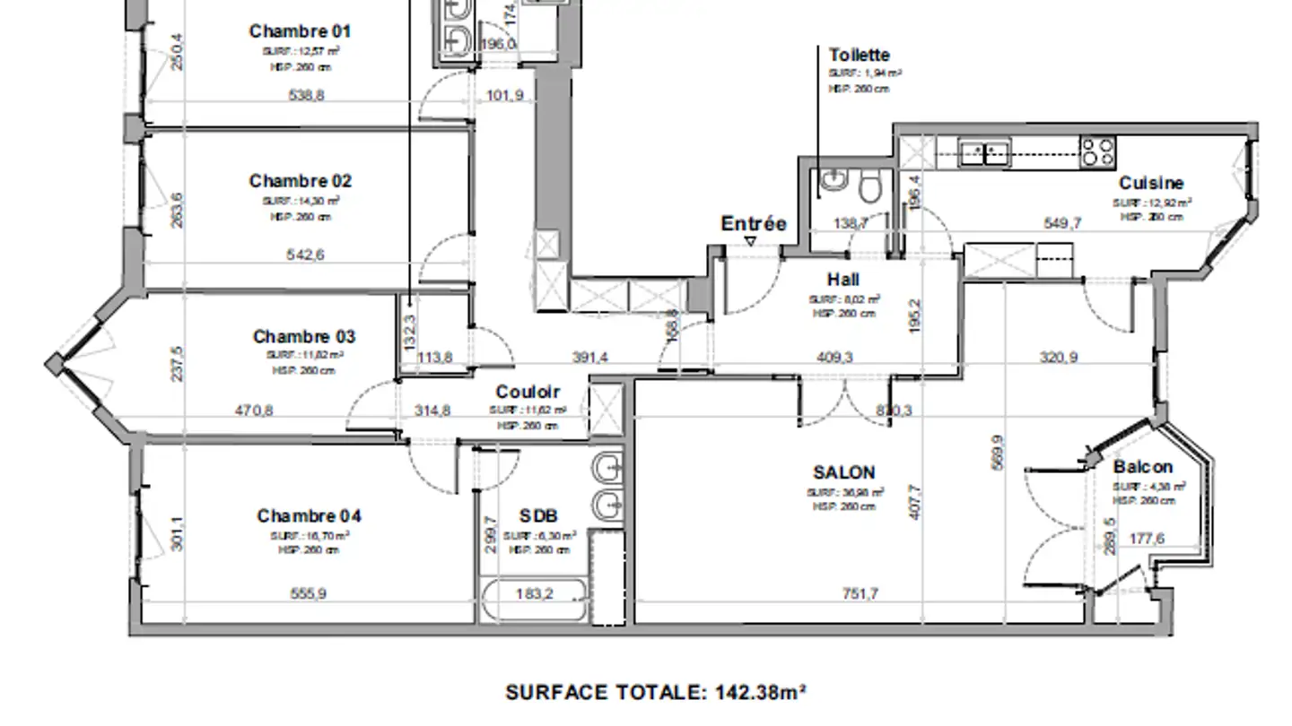 Wohnung mieten - 1206 Genève