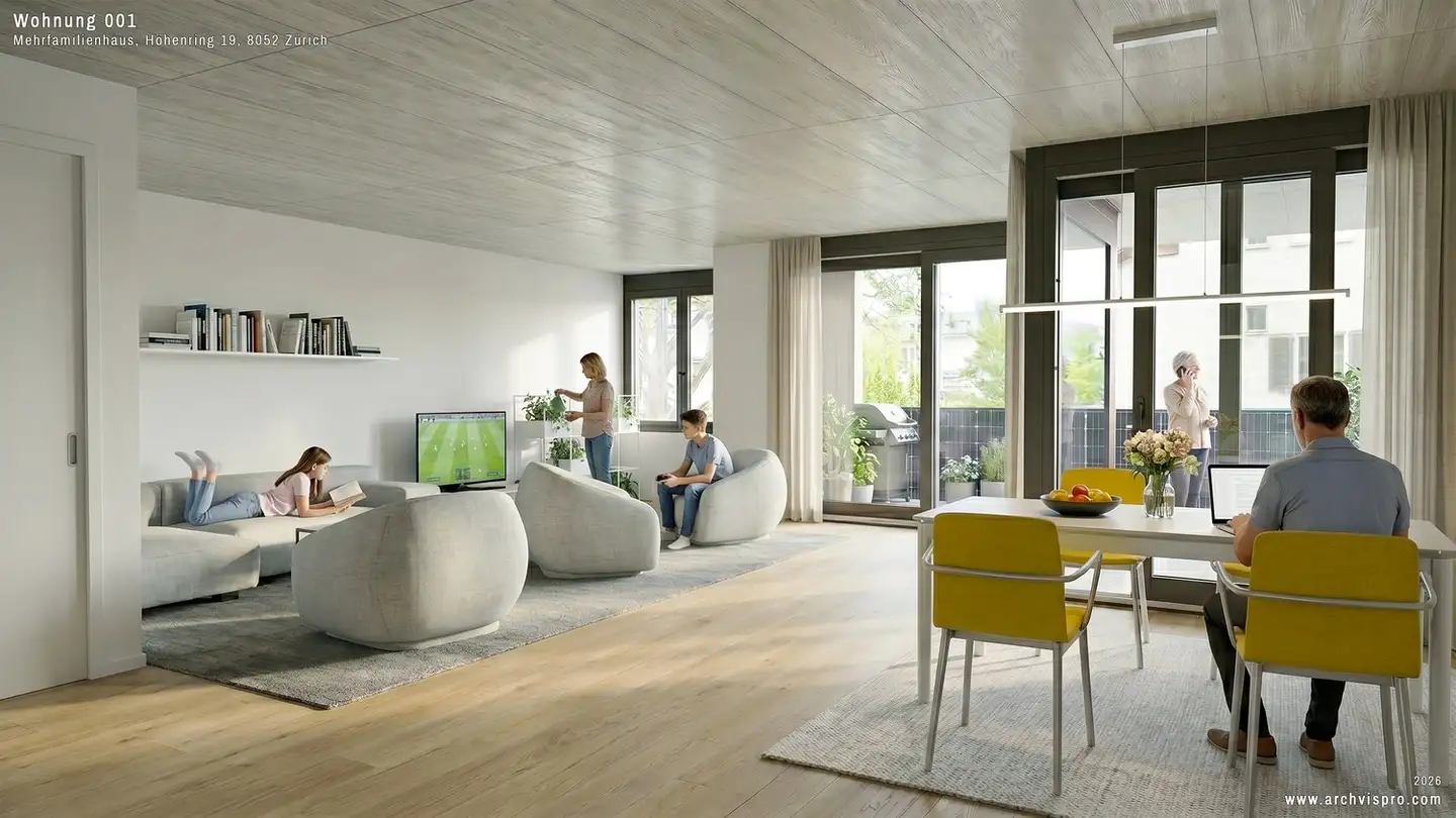 Appartamento in affitto - Höhenring 19, 8052 Zürich