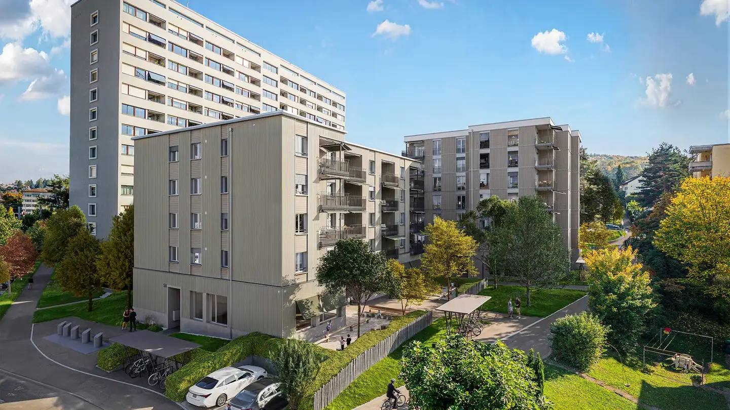 Appartement à louer - Badenerstrasse 59, 8952 Schlieren