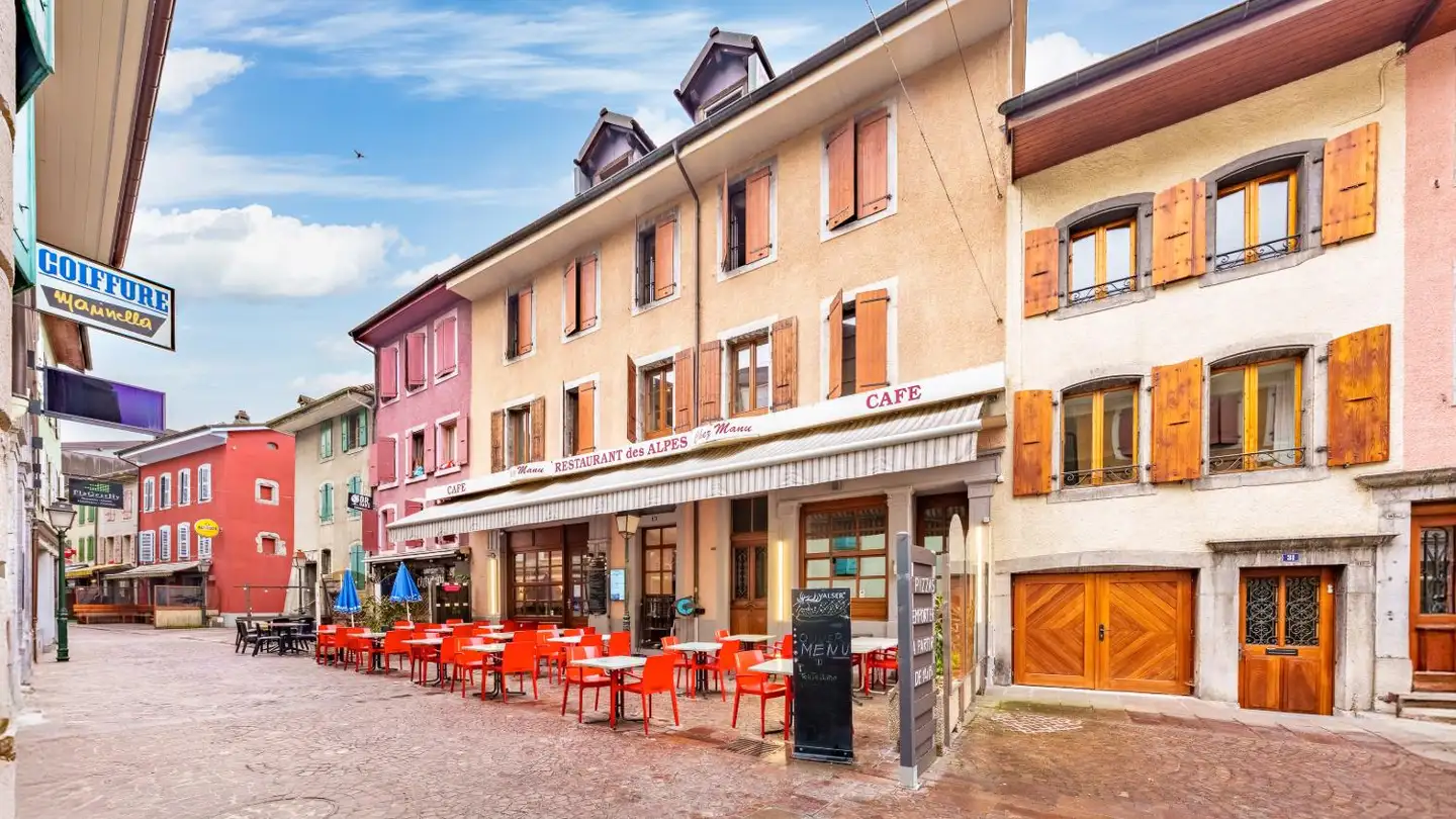 Mischgenutztes Gebäude kaufen - Rue Du Bourg 29, 1860 Aigle
