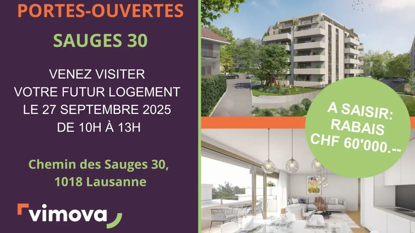 Apartment for sale - 1018 Lausanne