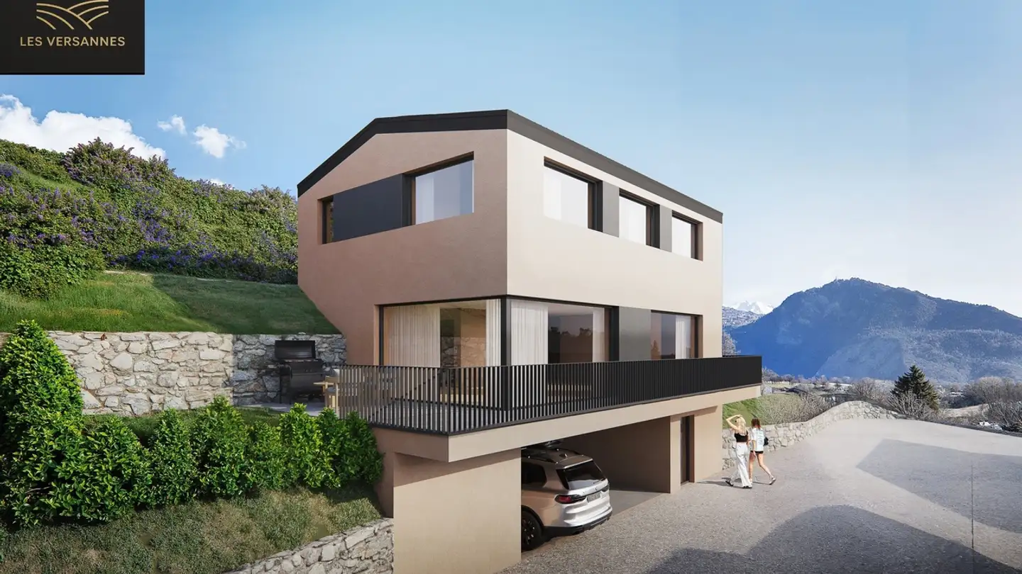 Casa singola in vendita - Chemin Des Versannes, 1971 Grimisuat