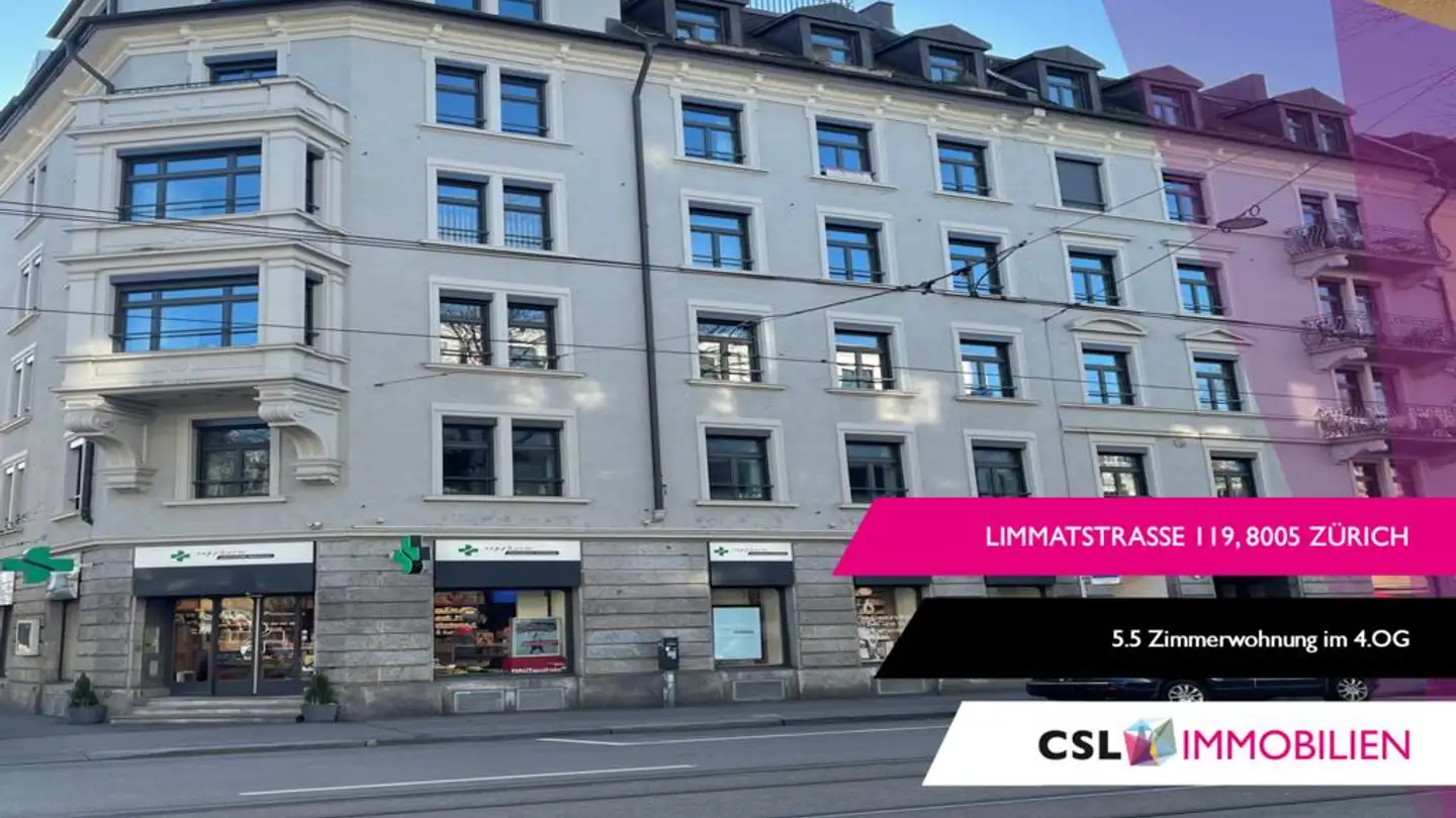 Apartment for rent - Limmatstrasse 119, 8005 Zürich