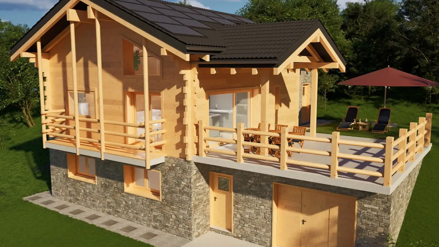 Chalet kaufen - Rue De Villy, 1918 La Tzoumaz - Foto 2