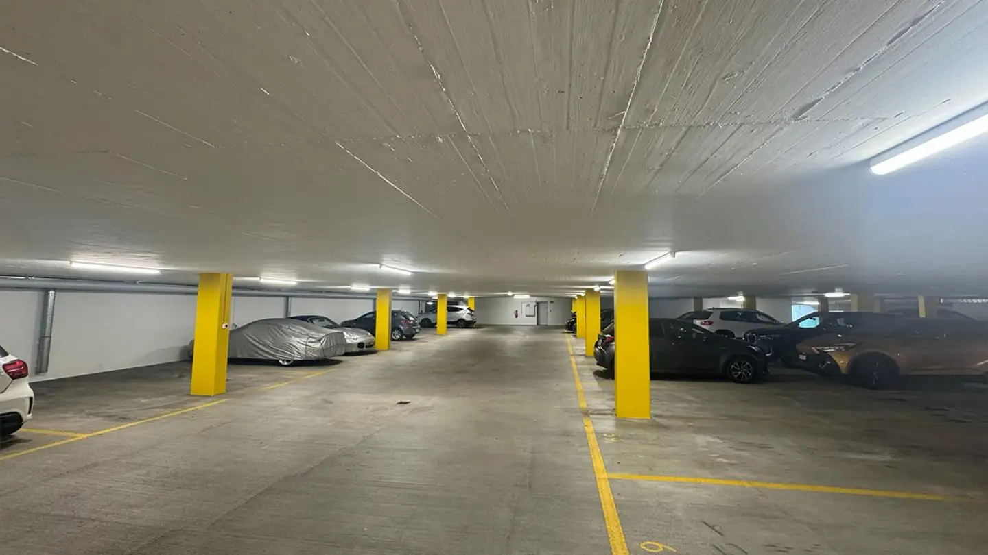 Place de parking souterraine à louer - Schönfeldstrasse 7, 9470 Buchs SG