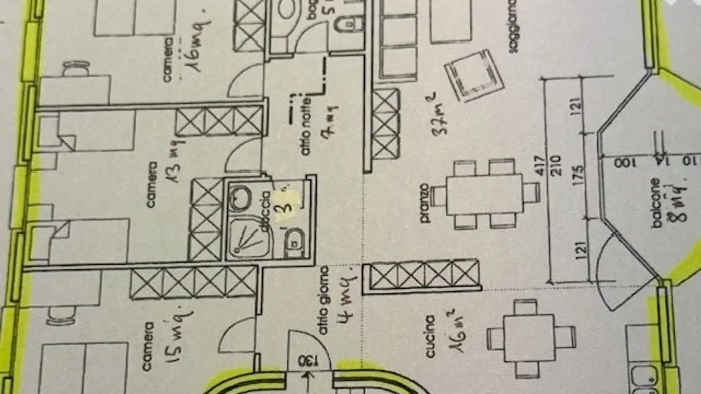 Appartamento in affitto - Via Quiete 3, 6814 Cadempino - Photo 4