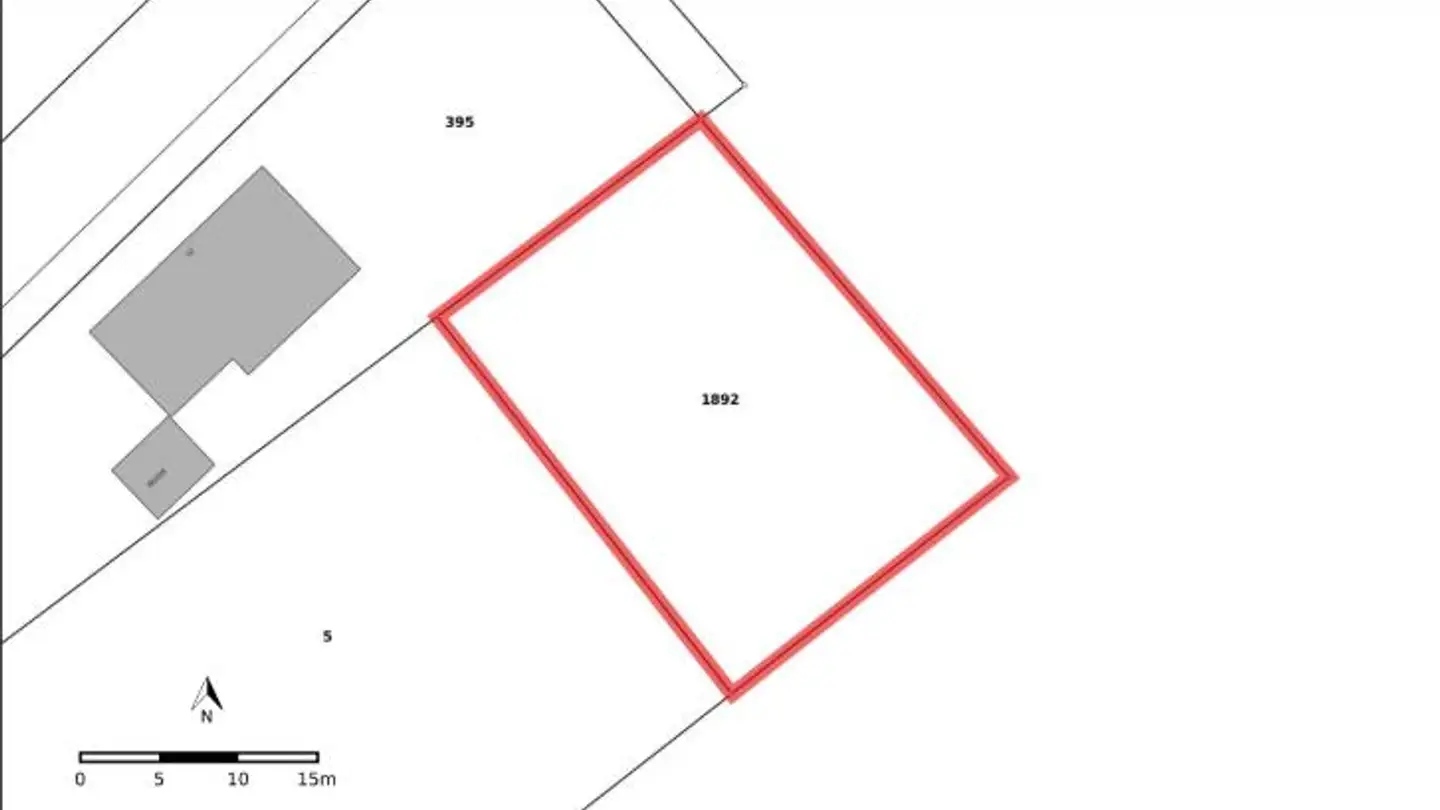 Constructible plot for sale - 3429 Hellsau