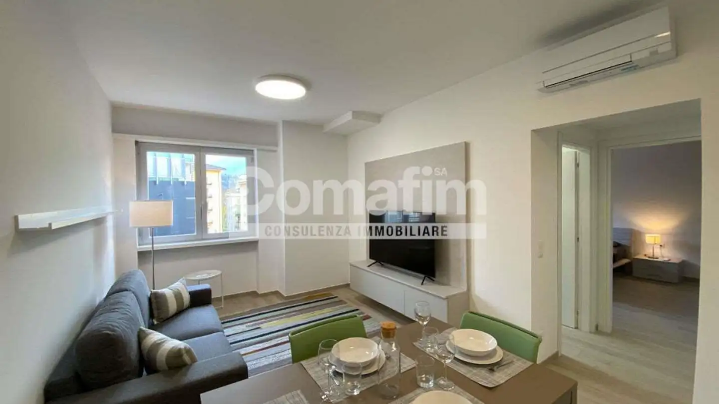 Furnished apartment for rent - Via Carlo Maderno 18, 6900 Lugano
