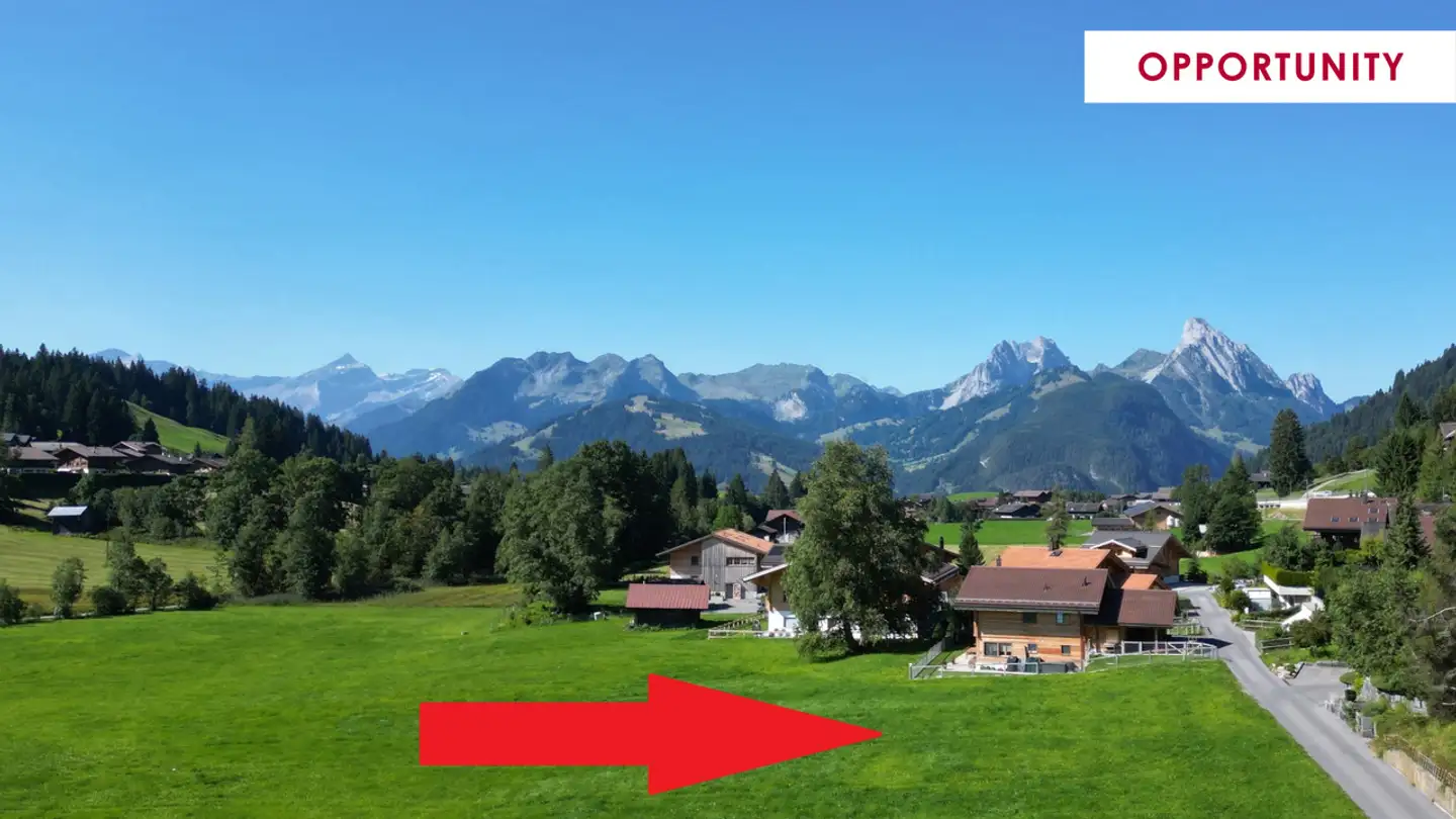 Terrain constructible à vendre - 3778 Schönried