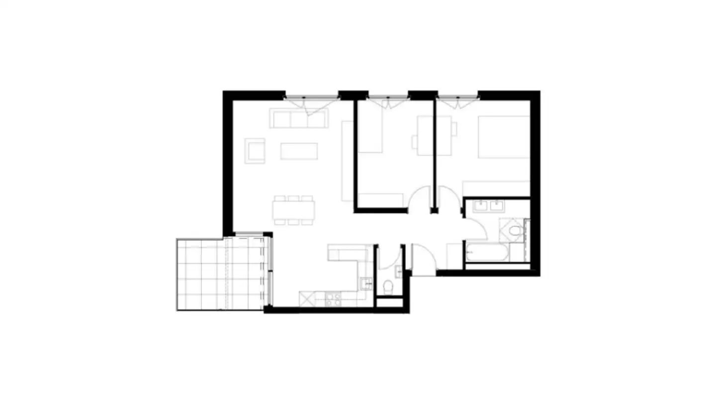 Wohnung mieten - Chemin Du Grand-Champ 19, 1008 Prilly - Foto 4