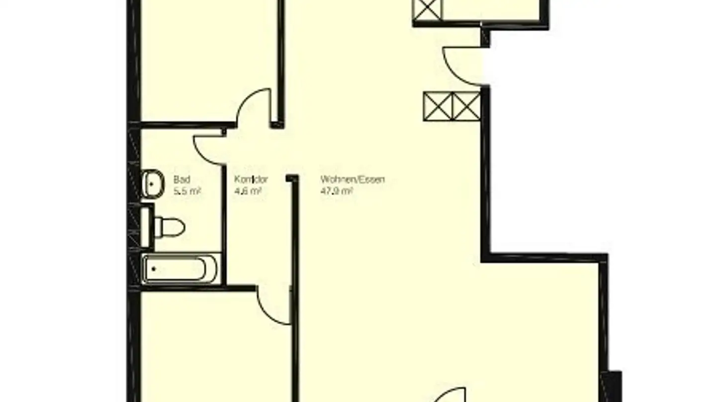 Wohnung mieten - Artherstrasse 137b, 6317 Oberwil b. Zug - Foto 2