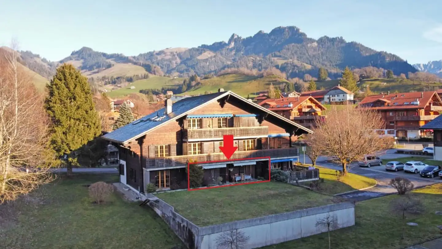 Appartement à louer - Riau De La Maula 22, 1637 Charmey (Gruyère)