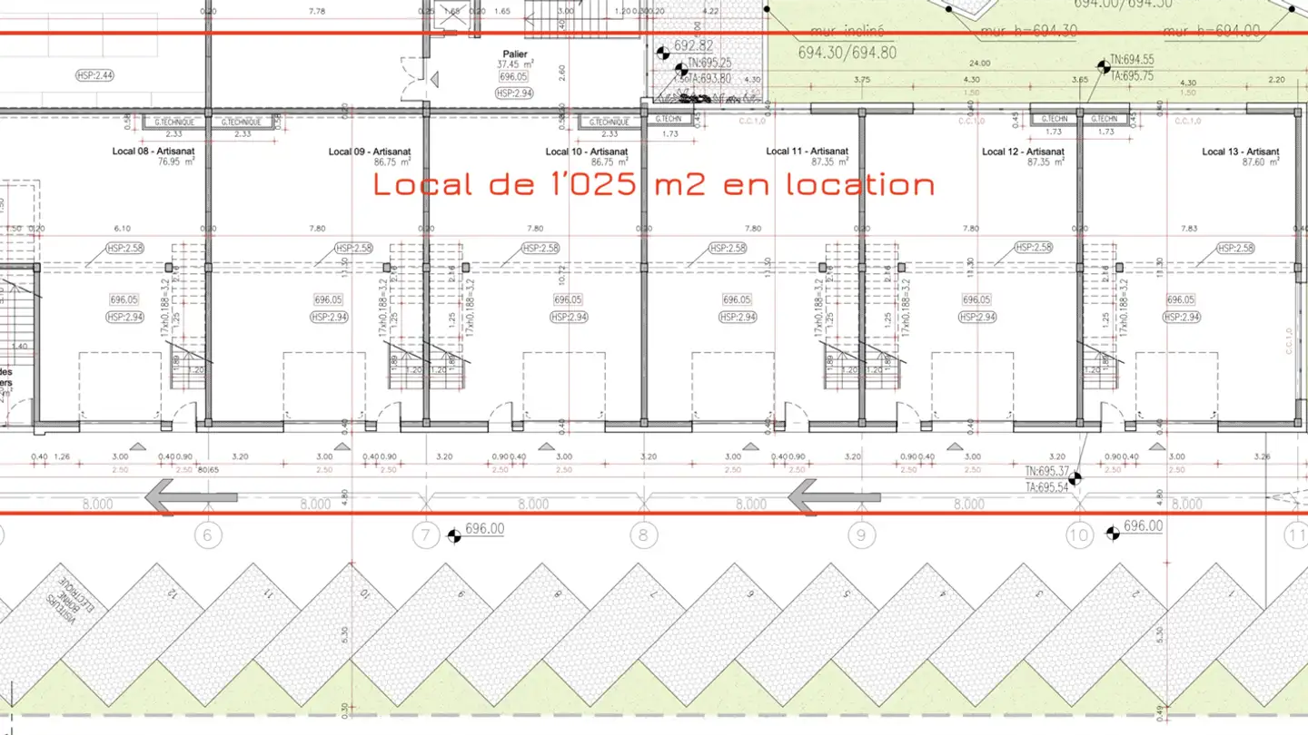 Grand magasin à louer - Chemin De Budron, 1052 Le Mont-sur-Lausanne