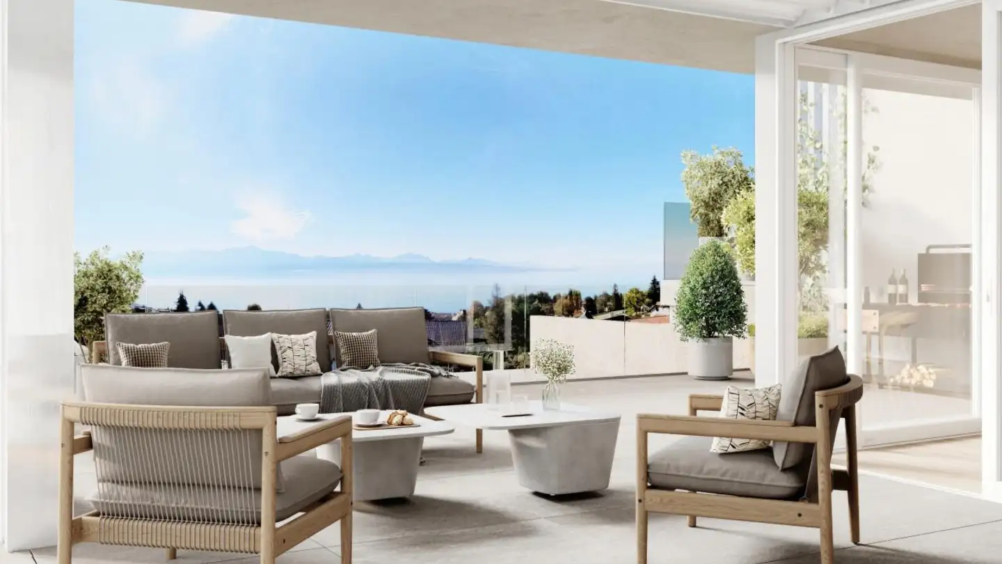 Appartamento a gradini in vendita - 1095 Lutry