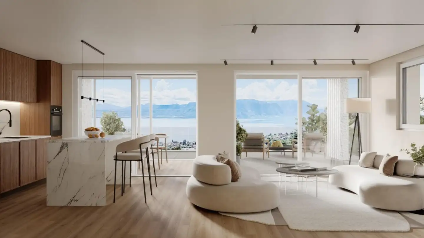 Appartement en terrasse à vendre - 1095 Lutry - Photo 4