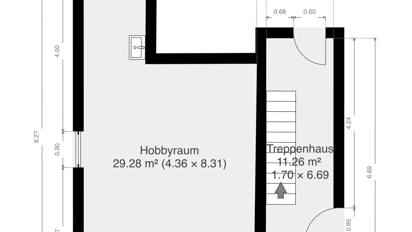 Attic flat for rent - Brunnenwiesenweg 4, 8474 Dinhard - Photo 2
