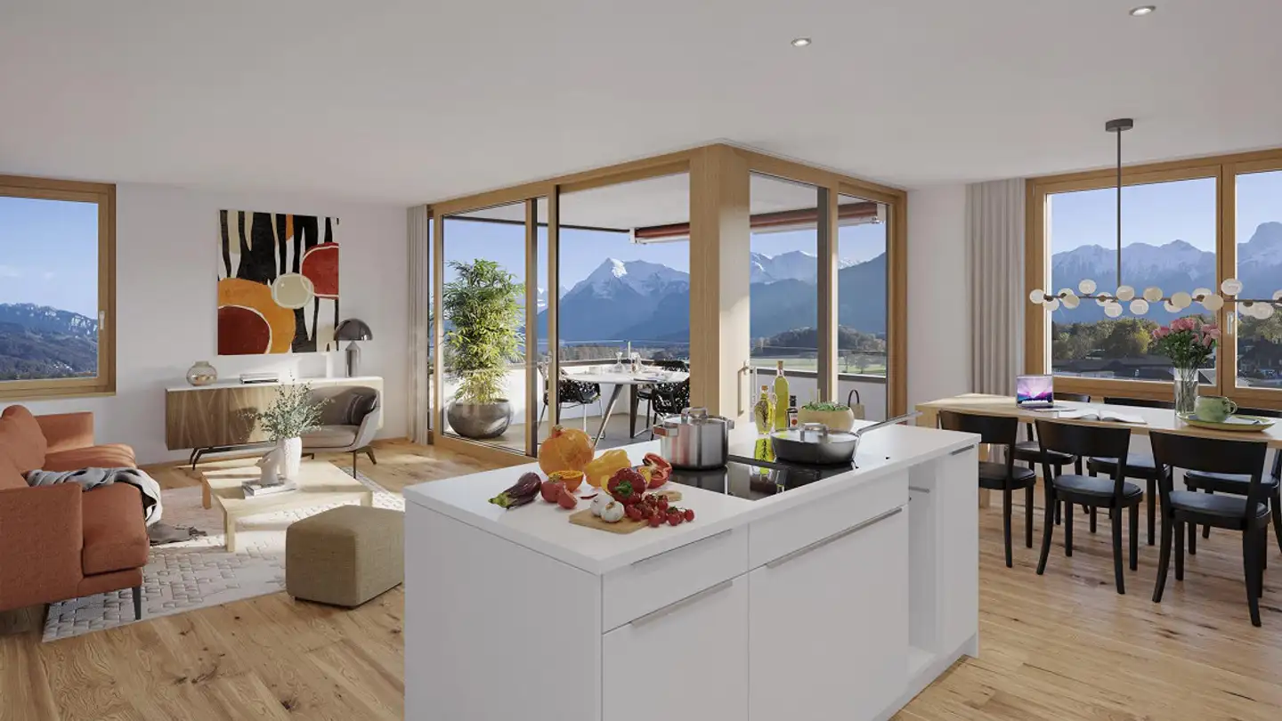 Wohnung mieten - Dorfstrasse, 3661 Uetendorf - Foto 2