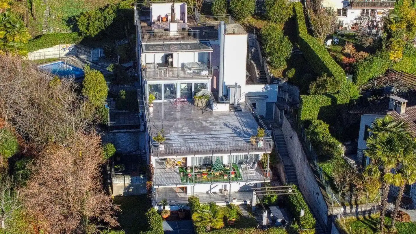 Stepped apartment for sale - 6648 Minusio