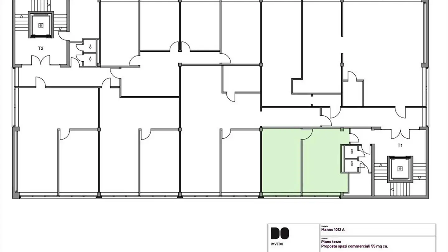 Bürofläche mieten - Via Cantonale 2a, 6928 Manno - Foto 3